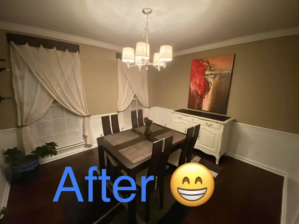 Professional dining room restoration after water damage in Bellmawr